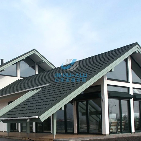 Color Coated Stone Metal Roof Tiles-Roman Tiles