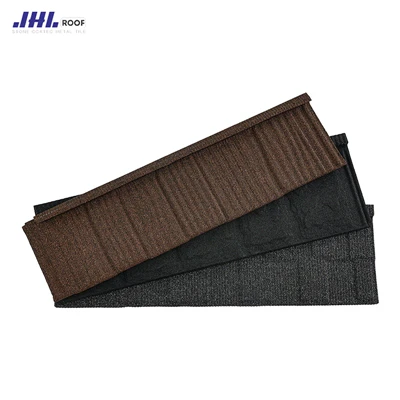 0.4mm Stone Coated Metal Roof Tiles For Villa 0.4mm Stone Coated Metal Roof Tiles For Villa